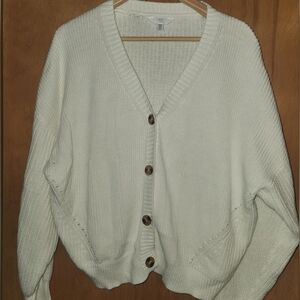 Winter White Cardigan XXXL (22)